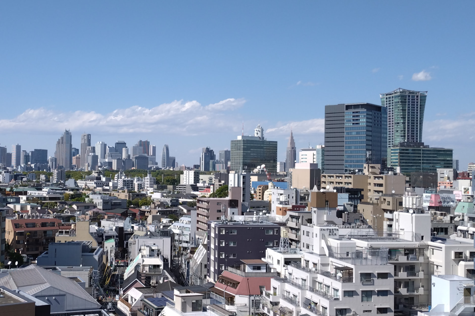 事務所から見える景色